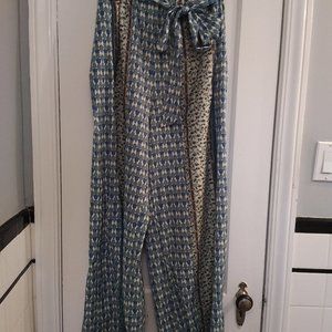 Ces Femme wide-leg pants, elastic waist, small but run big